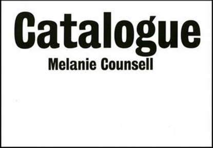 Catalogue, Melanie Counsell - Paperback - 9781902201009