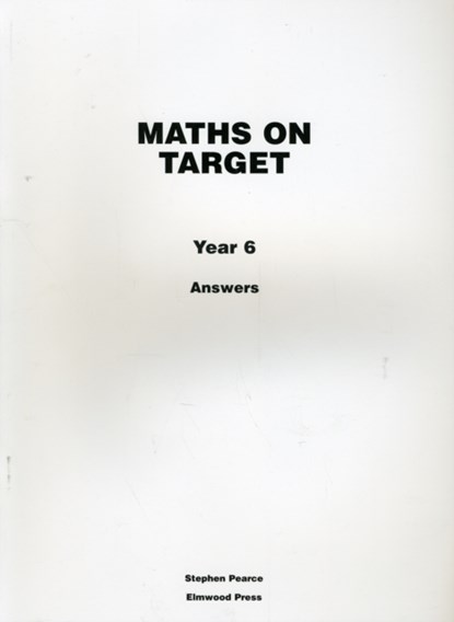 Maths on Target Year 6 Answers, Stephen Pearce - Paperback - 9781902214986