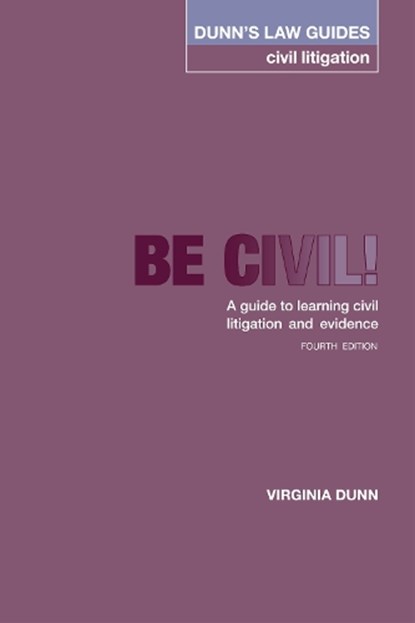 Dunn's Law Guides -Civil Litigation 4th Edition, Virginia Dunn - Paperback - 9781903269411