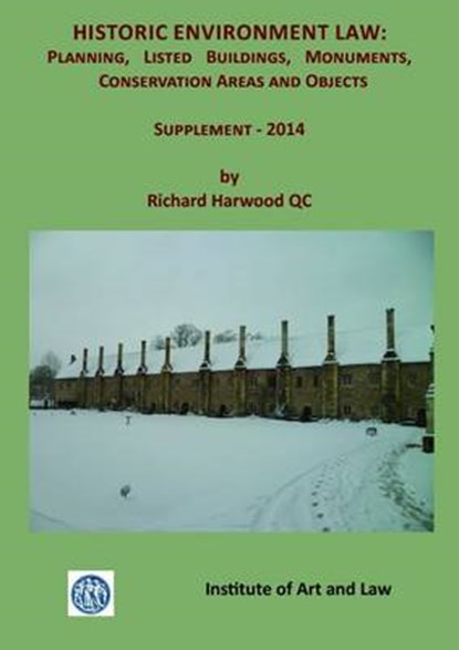 Historic Environment Law 2014, HARWOOD,  Richard - Paperback - 9781903987353