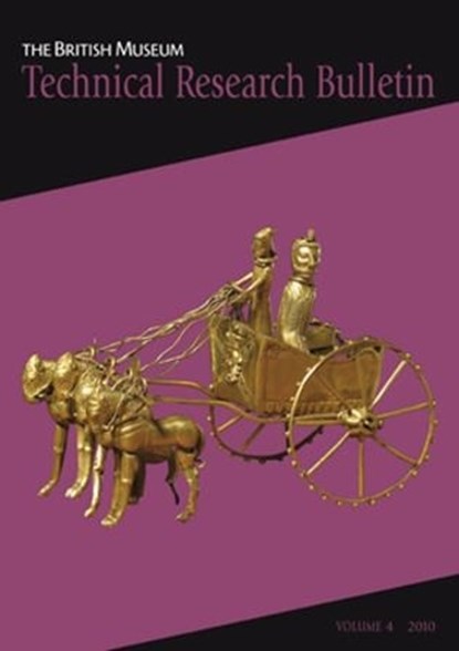 British Museum Technical Research Bulletin, niet bekend - Paperback - 9781904982555