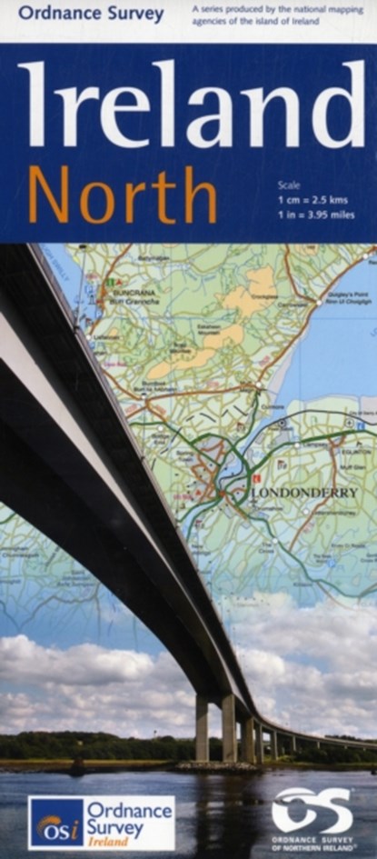 Holiday Map North, Ordnance Survey of Northern Ireland - Gebonden - 9781905306619