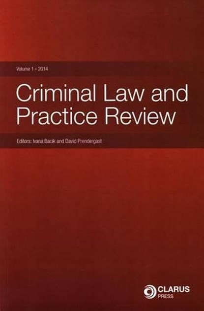 Criminal Law and Practice Review, niet bekend - Paperback - 9781905536672