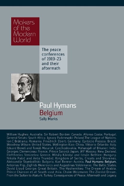 Paul Hymans: Belgium, Sally Marks - Gebonden - 9781905791811