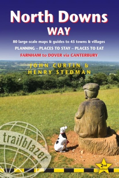 North Downs Way Trailblazer Walking Guide, STEDMAN,  Henry - Paperback - 9781905864904