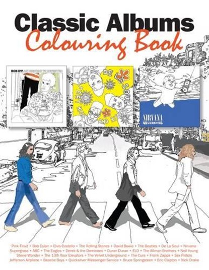 Classic Albums Colouring Book, Mark Young - Paperback - 9781905959938