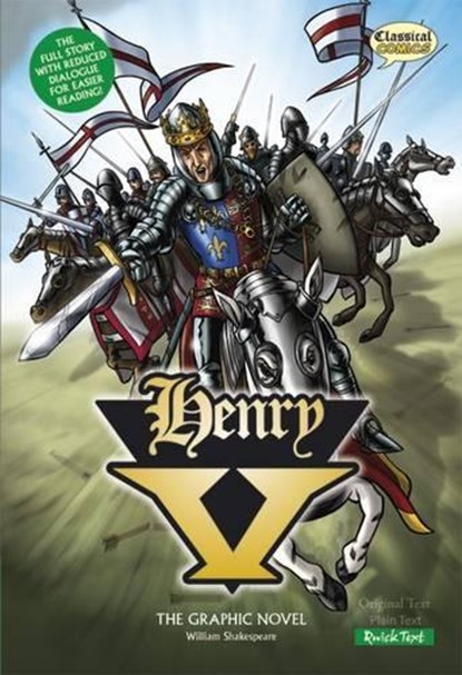 Henry V The Graphic Novel: Quick Text, William Shakespeare - Paperback - 9781906332020