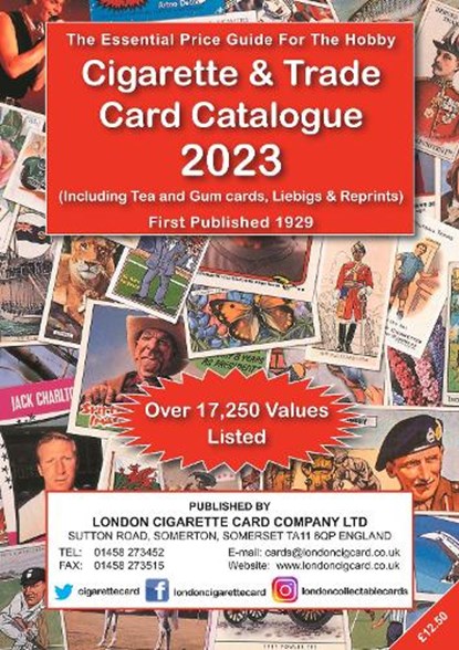 Cigarette & Trade Card Catalogue 2023, niet bekend - Paperback - 9781906397258