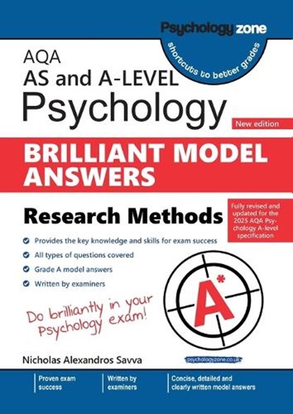 AQA A-level Psychology, Nicholas Savva - Paperback - 9781906468392