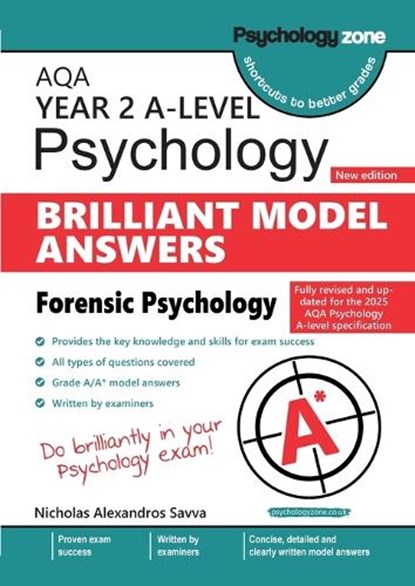 AQA A-level Psychology, Nicholas Savva - Paperback - 9781906468422