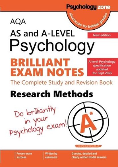 AQA A-Level Psychology Brilliant Exam Notes, Nicholas Savva - Paperback - 9781906468798