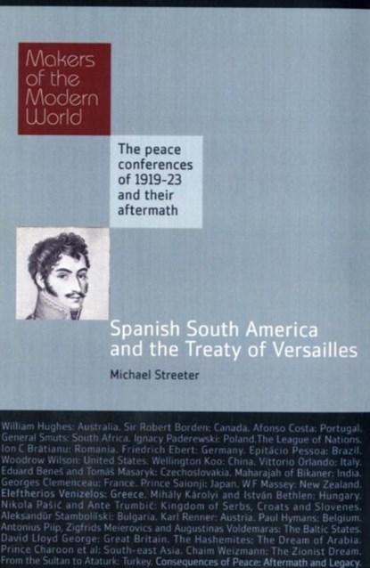 South America and the Treaty of Versailles, Micahel Streeter - Gebonden - 9781906598242