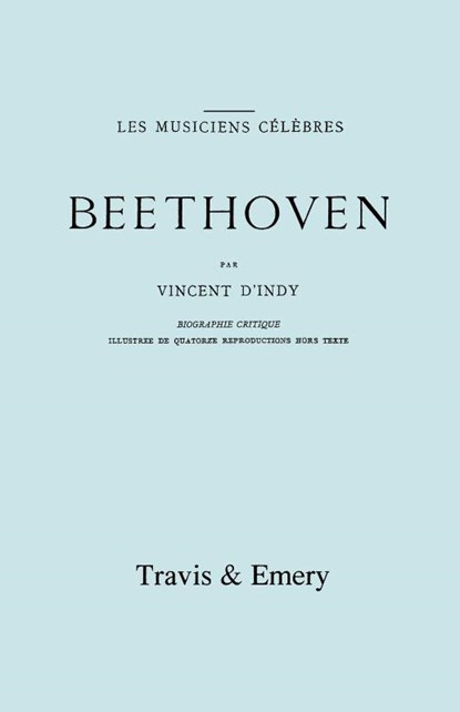 Beethoven, Vincent d'Indy - Paperback - 9781906857745