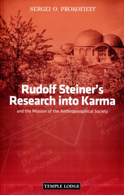 Rudolf Steiner's Research into Karma, Sergei O. Prokofieff - Paperback - 9781906999186