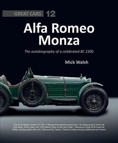 Alfa Romeo Monza, Mick Walsh - Gebonden - 9781907085444