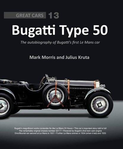 Bugatti Type 50, Mark Morris ; Julius Kruta - Gebonden - 9781907085482