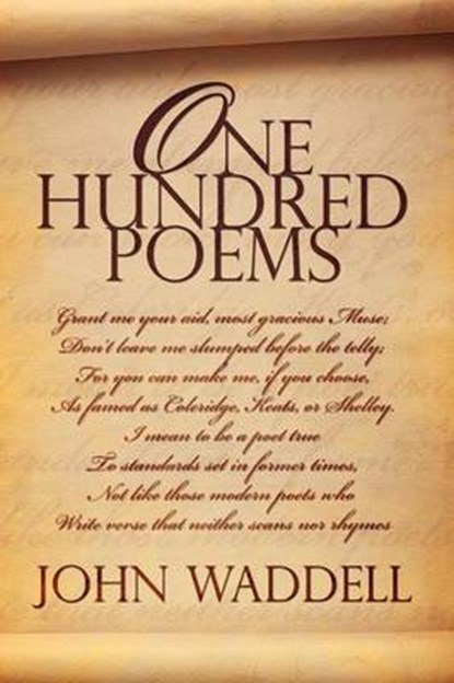 One Hundred Poems, John Waddell - Overig - 9781907294549