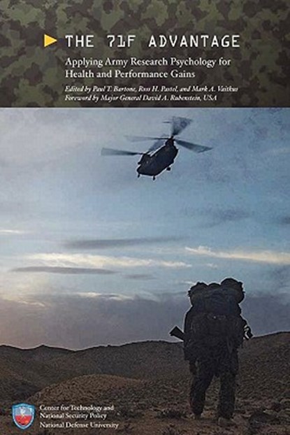 The 71F Advantage, National Defense University Press - Paperback - 9781907521652