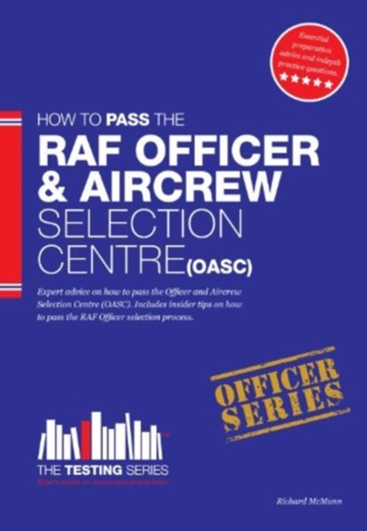 Royal Air Force Officer Aircrew and Selection Centre Workbook (OASC), Richard McMunn - Paperback - 9781907558269