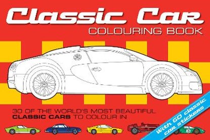 Classic Car Colouring Book, Chez Pitchall - Paperback - 9781907604386