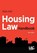 Housing Law Handbook, ASTIN,  Diane - Paperback - 9781908407566