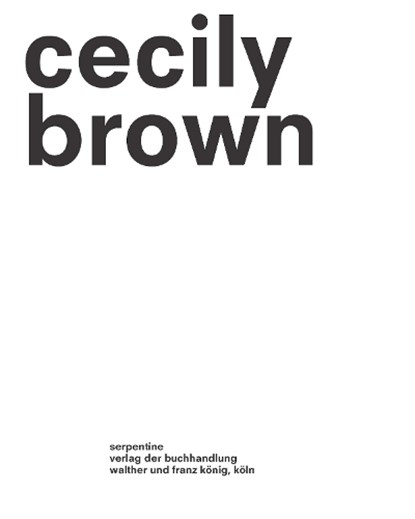 Cecily Brown: Picture Making, niet bekend - Paperback - 9781908617996