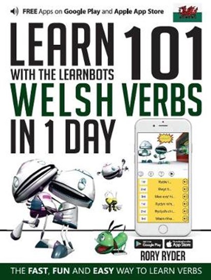 Learn 101 Welsh Verbs in 1 Day, Rory Ryder ; Andy Garnica - Paperback - 9781908869265