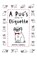 A Pug's Guide to Etiquette, Gemma Correll - Gebonden - 9781909313033