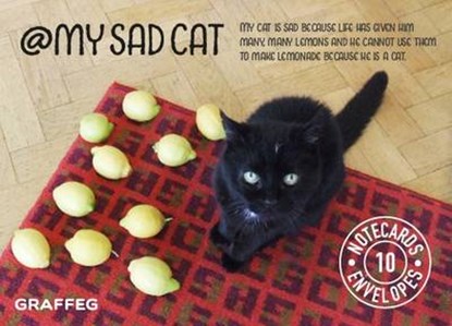 My Sad Cat Notecards, COX,  Tom - Gebonden - 9781909823433