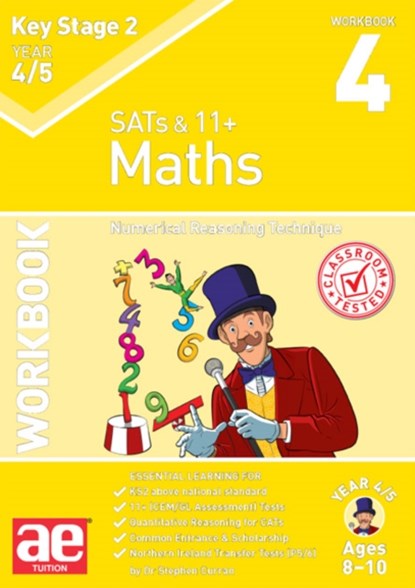 KS2 Maths Year 4/5 Workbook 4, Dr Stephen C Curran ; Katrina MacKay - Paperback - 9781910106365