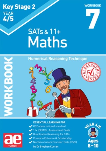 KS2 Maths Year 4/5 Workbook 7, Dr Stephen C Curran ; Katrina MacKay - Paperback - 9781910106396