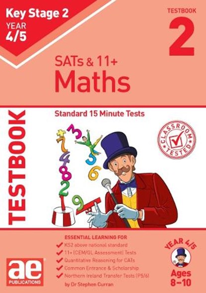 KS2 Maths Year 4/5 Testbook 2, Dr Stephen C Curran - Paperback - 9781910106440