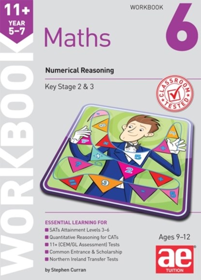 11+ Maths Year 5-7 Workbook 6, Stephen C. Curran - Paperback - 9781910106815