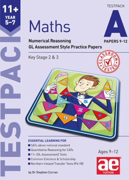 11+ Maths Year 5-7 Testpack A Papers 9-12, Stephen C. Curran - Paperback - 9781910106907