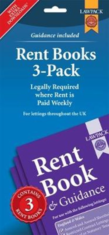 Rent Books 3-Pack, Anthony Gold Solicitors - Paperback - 9781910143681