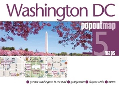 Washington DC PopOut Map, niet bekend - Overig - 9781910218549