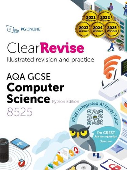ClearRevise AQA GCSE Computer Science 8525, PG Online - Paperback - 9781910523254