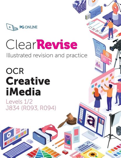 ClearRevise OCR Creative iMedia Levels 1/2 J834, PG Online - Paperback - 9781910523278