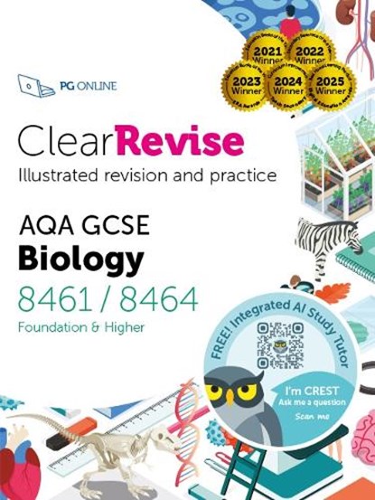 ClearRevise AQA GCSE Biology 8461/8464, Pg Online - Paperback - 9781910523315
