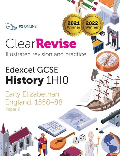 ClearRevise Edexcel GCSE History 1HI0 Early Elizabethan England, PG Online - Paperback - 9781910523438