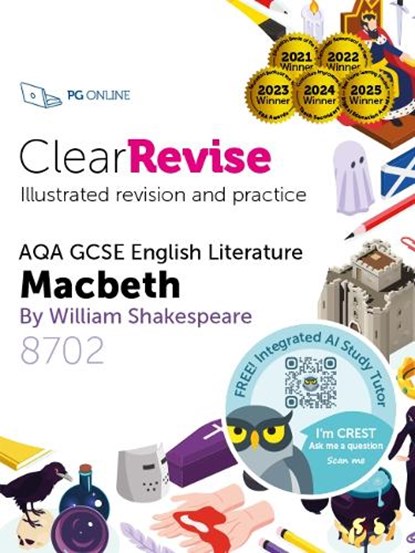 ClearRevise AQA GCSE English Literature: Shakespeare, Macbeth, Pg Online - Paperback - 9781910523469