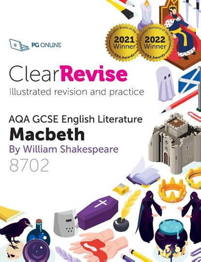 ClearRevise AQA GCSE English Literature: Shakespeare, Macbeth, Pg Online - Paperback - 9781910523469
