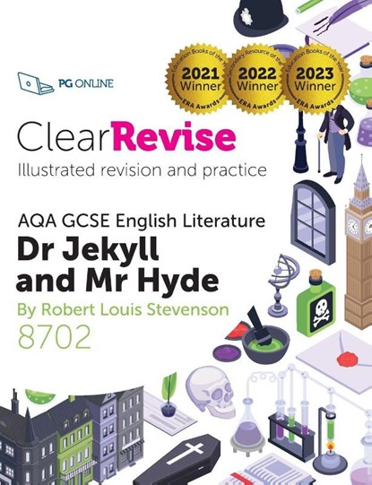 ClearRevise AQA GCSE English Literature 8702; Stevenson, Dr Jekyll and Mr Hyde, PG Online - Paperback - 9781910523926