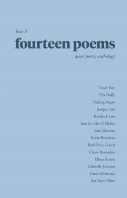 Fourteen Poems: Issue Three, ed. Ben Townley-Canning - Paperback - 9781910693582