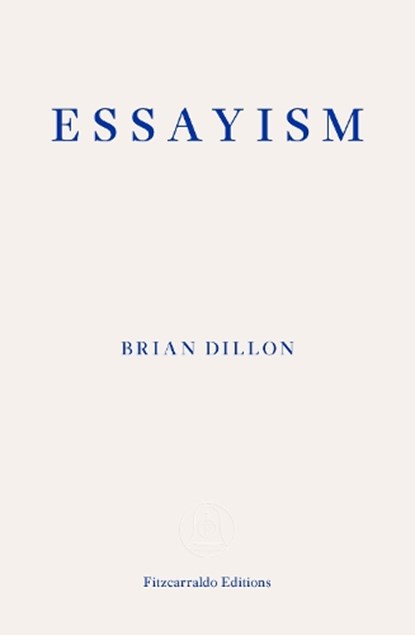 Essayism, Brian Dillon - Paperback - 9781910695418