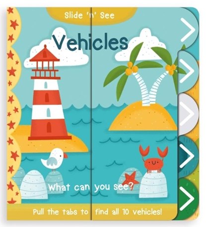 Slide 'n' See Vehicles, ACKLAND,  Nick - Gebonden - 9781911069706