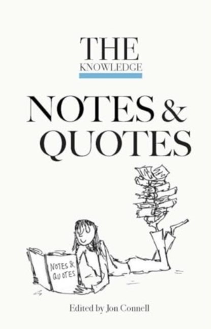 The Knowledge Notes & Quotes, Connell - Gebonden - 9781911187967