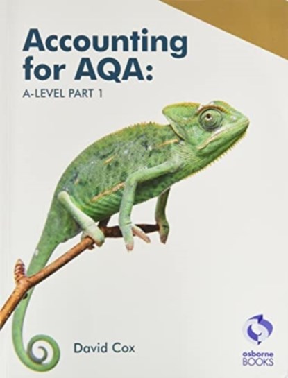 Accounting for AQA A-level Part 1 - Text, David Cox - Paperback - 9781911198895