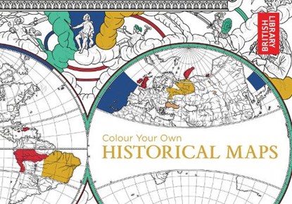 Colour Your Own Historical Maps, British Library - Paperback - 9781911216018