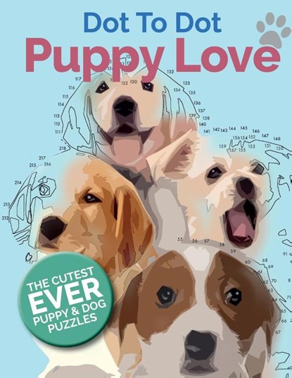 Puppy Love Dot To Dot, Christina Rose - Paperback - 9781911219224